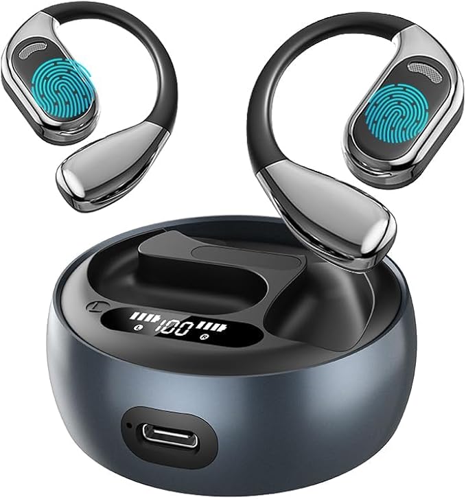 Wireless Earbuds, Real-Time AI Translation Earbuds,144 Languages Language Translator Earbuds, AI Wireless Bluetooth Headphones, Translating Earbuds, Ear Pods Wireless, Perfect for Travel, Business