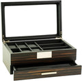 Luxury Watch, Sunglasses and Jeweler Display Case and Organizer (Emerald Love)