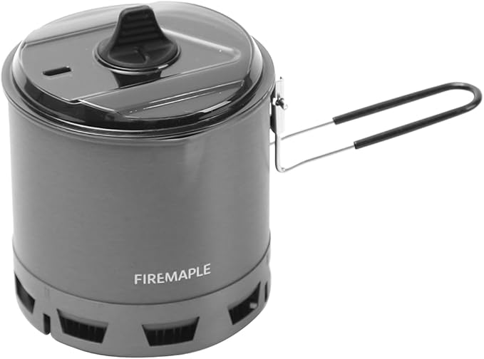 Fire-Maple Petrel Ultralight Pot- High Efficiency Aluminum Camping and Backpacking Pot with Heat-Proof Handle, Portable and Compact