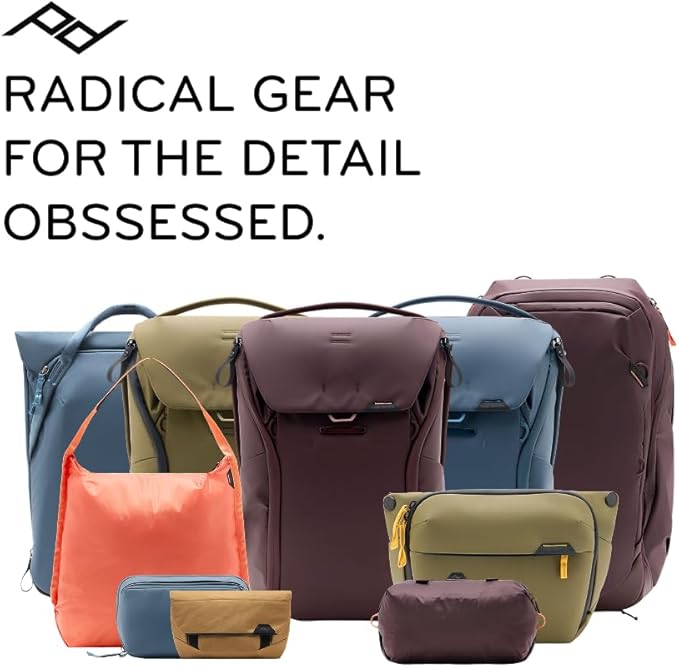 Peak Design Travel Backpack 30L, Eclipse, Expandable 27-33L Design, Rear and Top Access, Weatherproof Shell, Laptop Sleeve, Ideal for Travel or Everyday Carry, Versatile Backpack for Men and Women