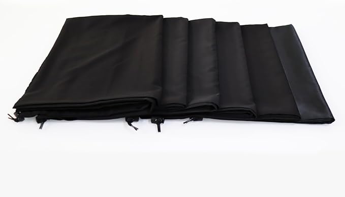 Extra Large Laundry Bag 6 Pack, Travel Laundry Bags with Drawstring Closure, 30"x40", for college, dorm and apartment dwellers (6Pcs Black)