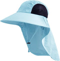 Sun Hat for Men Women with Neck Flap,UPF 50+ UV Protective Hiking Fishing Hats,Wide Brim Sun Hat for Women&Men