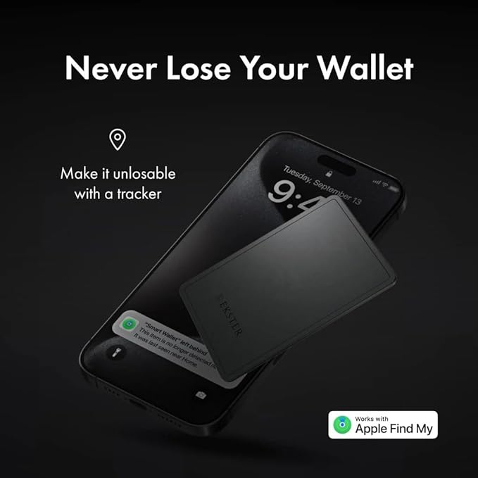 Ekster - Aluminum Cardholder Pro Wallet - All-Metal Aluminum Wallet for Men - Fits 7 Cards, RFID Blocking Layer, Ultra-Thin, Minimalist, Push Button, Card Access, Expandable, Trackable (Midnight Blue)