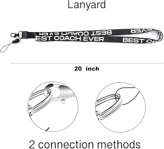 Letters Coach Gifts, Whistle for Coaches, Whistle Emergency, Thank You Coach Gifts, Coaches Whistle with Lanyard Cheer Coach Gift for Men Women Teachers Referees School Sports Coach Outdoor, Letter H