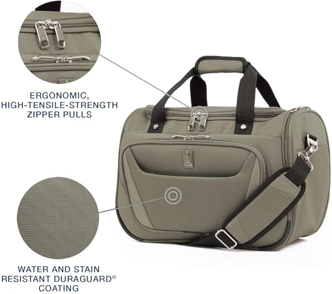 Travelpro Maxlite 5 Softside Lightweight Underseat Carry-On Travel Tote, Overnight Weekender Bag