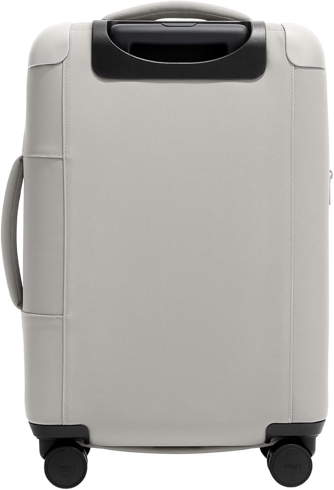 Away Softside Carry-On Suitcase, 22 Inch Lightweight, Expandable High-Strength Nylon Luggage With Spinner Wheels, Meets Requirements for Most Major Airlines, Cloud Gray