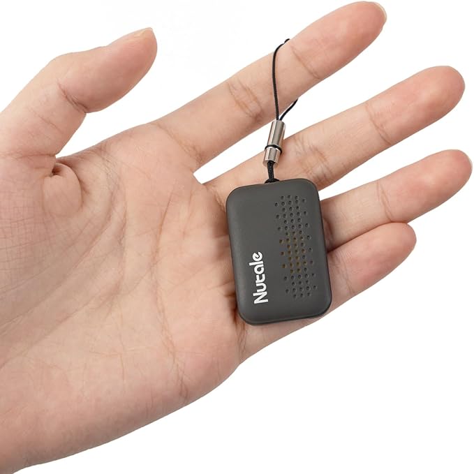 Key Finder Locator with Sound, Bluetooth Remote Finders Locator 6-Pack with 80dB, Wallet Tracker and Item Locators Beeper Tags for Finding Keys, TV Remote, Wallet, Bag, Replaceable Battery