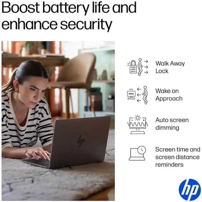 HP OmniBook X Flip 16 2-in-1 Laptop: 16" FHD+ Touchscreen, Intel Core Ultra 7 (NPU 47 Tops), 16GB RAM, 2TB SSD, Intel Arc 140V GPU, Copilot+ PC, Eclipse Gray, W/Pen Accessories, Windows 11 Pro