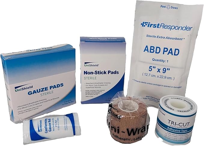Class-A First Aid Refills Medication Without Cabinet | Essential Medications for Emergency Preparedness | Ensuring Long-Lasting Reliability | Exceeds OSHA/Ansi Z308.1 2015, Over 900 PCS