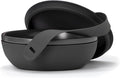 W&P Porter Ceramic Bowl Lunch Container w/ Protective Non-slip Exterior, Charcoal 1 Liter | Lid & Snap-tight Silicone Strap | Food Storage, Bento Box, Meal Prep | BPA-Free Ceramic