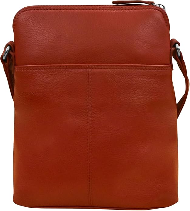 ili New York Genuine Leather Crossbody Bags for Women - Premium RFID Blocking Shoulder Bag Organizer with Adjustable Strap