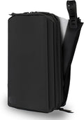 Gravel Hanging Toiletry Bag – Compact, Water-Resistant Travel Dopp Kit (Black, Plus)
