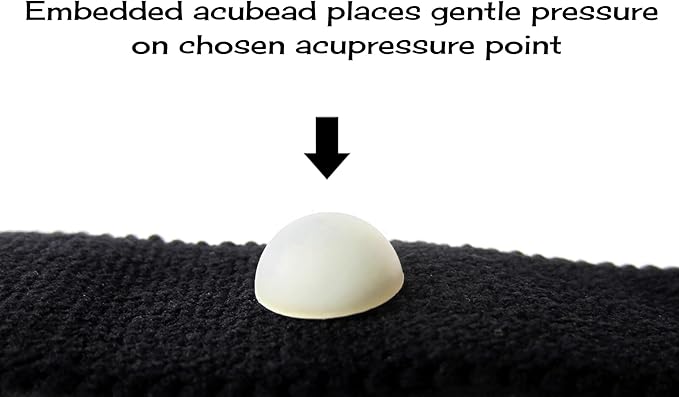 AcuBalance Motion Sickness Bracelets – Comfortable Waterproof Acupressure Band for Natural Nausea Relief, Ideal for Travel (Pair), Pink (XSmall 5)