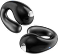 Open Ear Earbuds Wireless Bluetooth 5.4 Earphones, Flexible Clip On Ear buds with 36H Playtime LED Display Bone Conduction Headphones, IPX7 Waterproof Light Weight Earbuds Fit for Every Ear, Sports