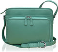 ili New York Genuine Leather Crossbody Bags for Women - Premium RFID Blocking Shoulder Bag Organizer with Adjustable Strap