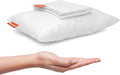 Pipsqueak Pillow - Small, Mini, Tiny - 11 x 7 in - Perfect for Travel, Cars, Airplanes, Camping, Dogs, Toddlers, Kids, Lumbar, Knees and Neck - Ages 2 Yrs and Up