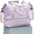 Travel Duffel Bag, Sports Tote Gym Bag, Shoulder Weekender Overnight Bag for Women