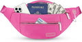 MAXTOP Large Crossbody Fanny Pack with 4-Zipper Pockets,Gifts for Enjoy Sports Festival Workout Traveling Running Casual Hands-Free Wallets Waist Pack Phone Bag Carrying All Phones