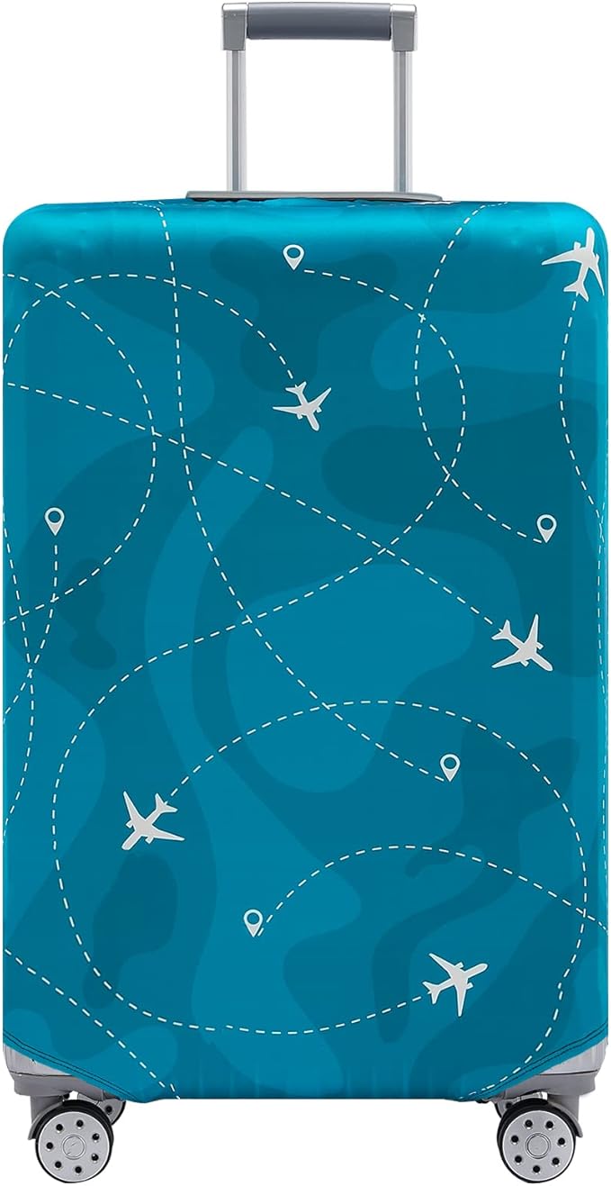Travelkin Luggage Cover Washable Suitcase Cover Suitcase Protector Anti-scratch Suitcase cover Fits 18-32 Inch Luggage(XL for 29-32 Inch Luggage)
