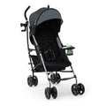 Summer Infant Ingenuity 3Dlite Convenience Stroller, Gray–Lightweight Stroller with Aluminum Frame, Large Seat Area, 4 Position Recline, Extra Large Storage Basket – Infant Stroller for Travel & More