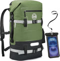 STOVER 5/10/25/30/40/55L Waterproof Backpack- Floating Dry Bag for Kayaking, Travel, Beach, Hiking, & Camping, Men/Women