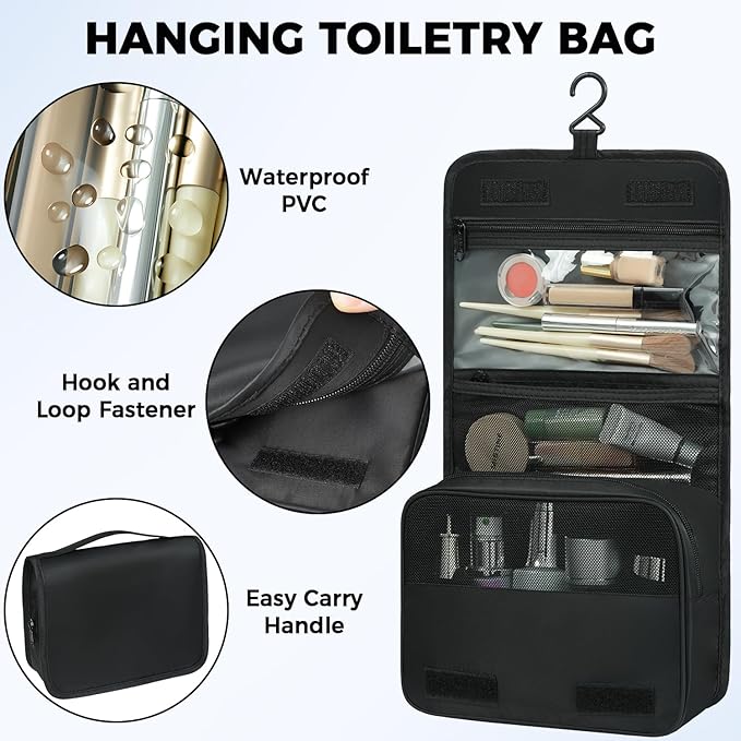 BAGAIL 9 Set Packing Cubes Luggage Packing Organizers for Travel Accessories