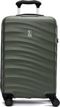 Travelpro Maxlite Air V2 Hardside Expandable Carry on Luggage, 8 Spinner Wheels, Lightweight Hard Shell Suitcase, TSA lock, Slate Green, Carry On 21-Inch