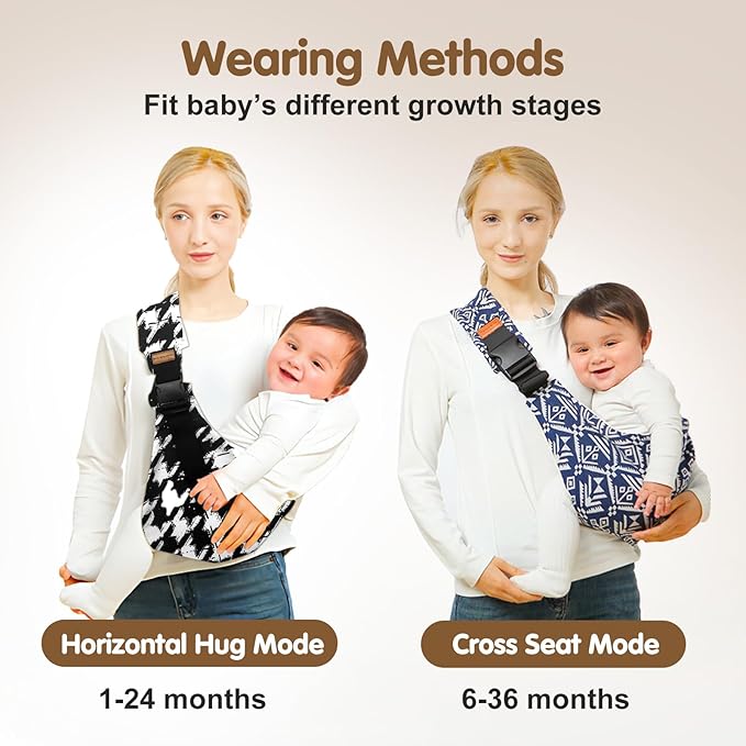 Baby Sling Carrier,Toddler Carrier, 2025 New Baby Sling,Portable and Lightweight Sling,Non-Slip Hip Seat Carrying 10-30lbs(Avocado)
