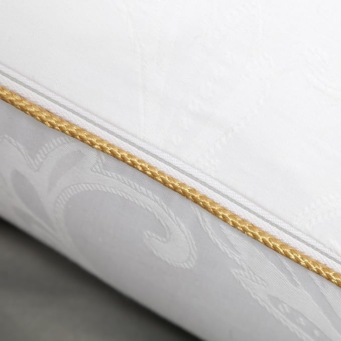 Royal Therapy Pillows Standard Size Set of 2 (20x26 in), Alternative Goose Down Pillows, Adjustable Standard Pillow, All Sleepers, Side Sleeper Pillow