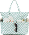 Beach Pool Bags Tote for Women Ladies Large Gym Tote Carry On Bag With Wet Compartment for Weekender Travel Waterproof