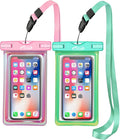 AiRunTech Universal Waterproof Phone Pouch, Beach Essential Accessories Protector iPhone Passport Money Sandproof,Swimming Sup Surfing Jetski Must Haves