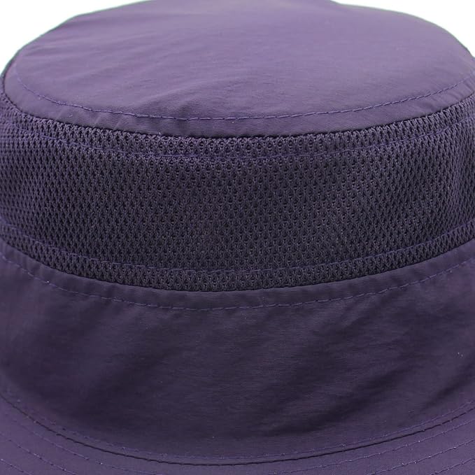 Home Prefer UPF 50+ Men's Sun Hat Wide Brim Bucket Hat UV Protection Hat for Mens Womens Beach Safari Gardening Golf Fishing