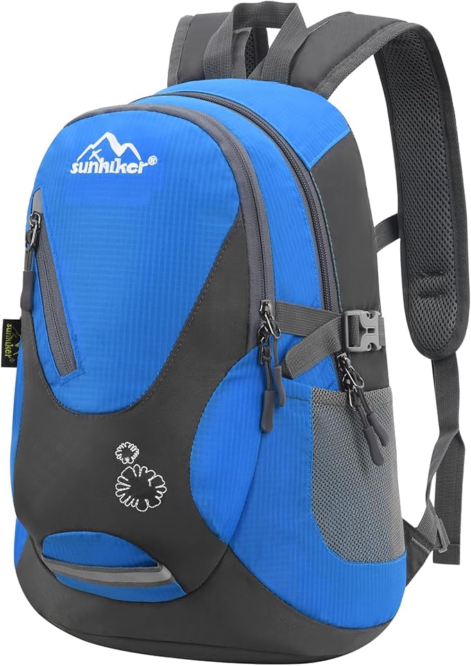 sunhiker Cycling Hiking Backpack Water Resistant Travel Backpack Lightweight SMALL Daypack M0714