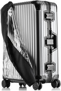 Transparent PVC Suitcase Cover, No Disassembly Required Clear Luggage Protector Suitcase Cover