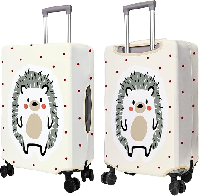 Travel Luggage Cover Suitcase Protector Fits 18-32 Inch Wheel Covers PatternedTravel Related Items Flower Luggage Protector Elastic XL