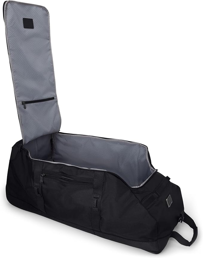 TUMI - Alpha Bravo Collapsible Duffel - 85 L Capacity - Black Duffel for Travel - 31.5" X 14.3" X 12.0" - Black