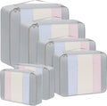 BAGAIL 6 Set/8 Set/10 Set Packing Cubes Various Sizes Packing Organizer for Travel Accessories Luggage Carry On Suitcase