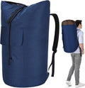 Laundry Bag Backpack Extra Large, 115L Laundry Backpack with Padded Shoulder Strap, Sturdy Travel Laundry Bags, Hanging Laundry Bag for College Dorm, Apartment, Clothes Hamper Bag for Laundromat