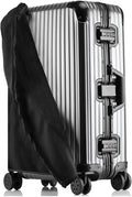Transparent PVC Suitcase Cover, No Disassembly Required Clear Luggage Protector Suitcase Cover