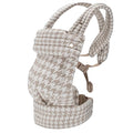 CycleMore Ergonomic Baby Carrier Newborn to Toddler - Lightweight & Breathable Infant Carrier with 3 Carry Positions, Hip-Healthy M-Shape Seat for 7-35 lbs (Houndstooth)