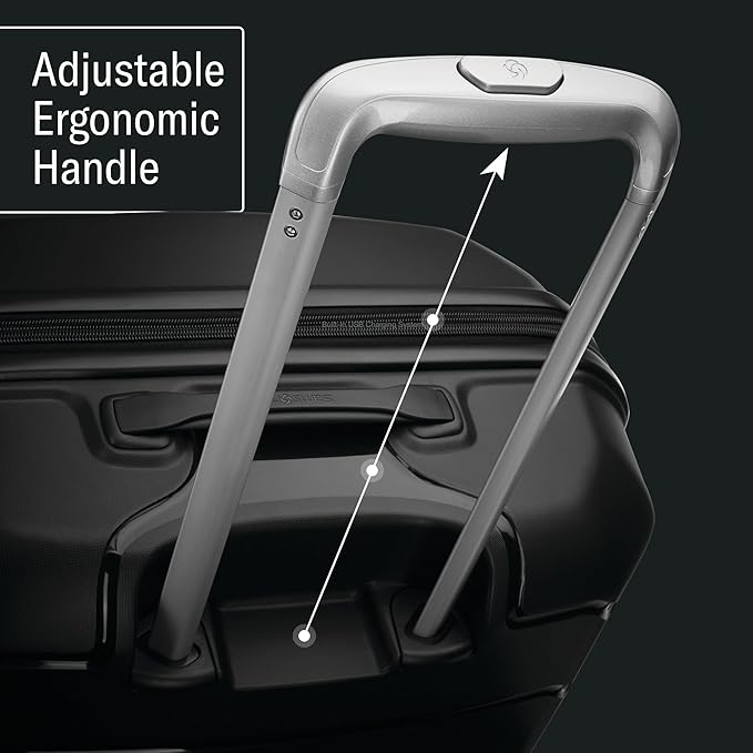 Samsonite Freeform 23-Inch Hardside Carry-On Luggage with Spinner Wheels - Hardshell Carry-On Suitcase - TSA, Airline-Approved - Expandable Hard Shell, Smooth Rolling Wheels for Lightweight Travel.