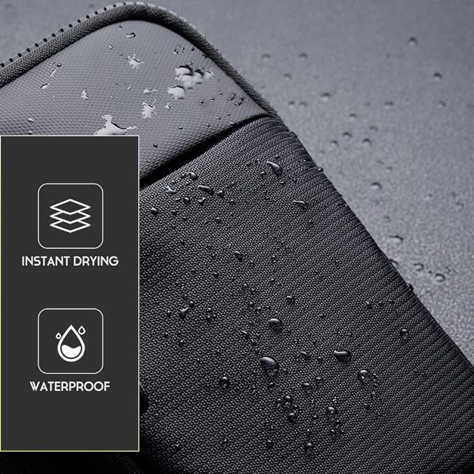 Simptech Mini Crossbody Sling Bag Chest Bag Dual Pocket Water Resistant Fanny Pack Running Phone Holder for Men Women Workout Travelling