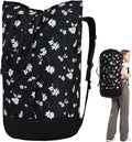 Laundry Backpack 115L, Heavy Duty Laundry Bag with Shoulder Straps, Backpack Laundry Bags for College, Extra Large Dirty Clothes Bag, Laundromat Bag, College Dorm Room Essentials for Guys