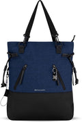 Sherpani Tempest, Anti-Theft Convertible Backpack, Teacher Tote Bag, Travel Backpack for Women, Fits 15 Inch Laptop (No Sleeve) (Indigo)