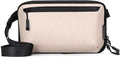 Electronics Organizer Tech Travel Pouch – Waterproof Nylon Diamond Quilted & 900D Travel Case Cable Bag for Cords Chargers