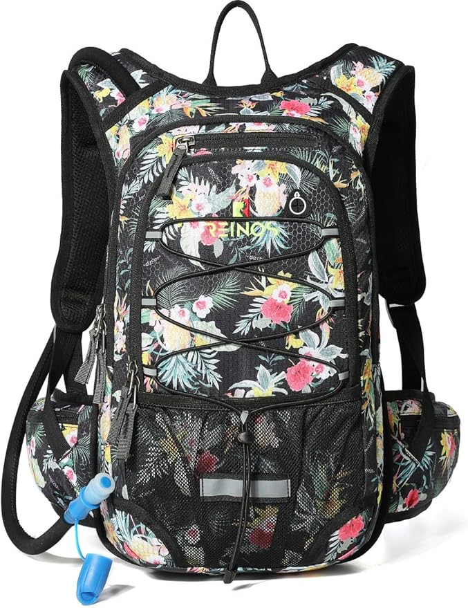 Hydration Pack Backpack with 3L Water Bladder for Men & Women, Hiking Daypack with Thermal Insulation | Running, Cycling, Camping, Skiing, Outdoor Activities