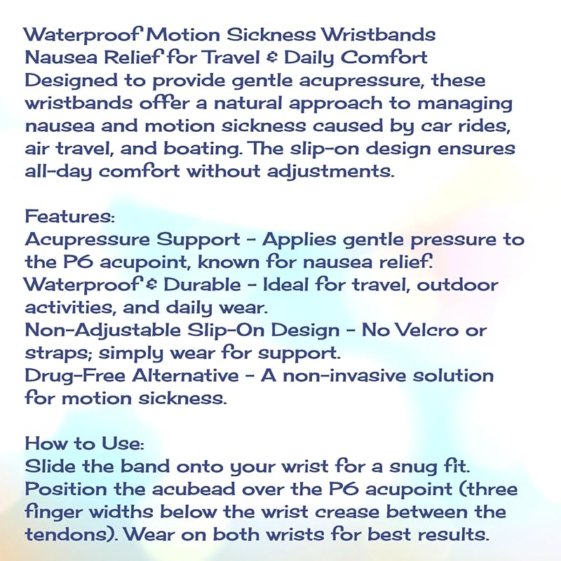 Motion Sickness Relief Acupressure Wristbands for Kids and Adults – Waterproof, Slip-On, Nausea Relief, Motion Sickness, Travel (2 Pack) (Army Green, X-Large 9)