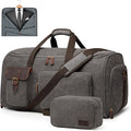 S-ZONE Garment Bags for Travel Convertible Garment Duffle Bags for Travel Suit Carry on Luggage for Men Hanging Suitcase
