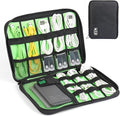 Luxtude Electronics Organizer Travel Case, Cable Organizer Bag, Portable Cord Organizer Travel, Travel Case for Chargers and Cords, Tech Bag, Flying Trip Essentials for Cable Storage/Tech Storage