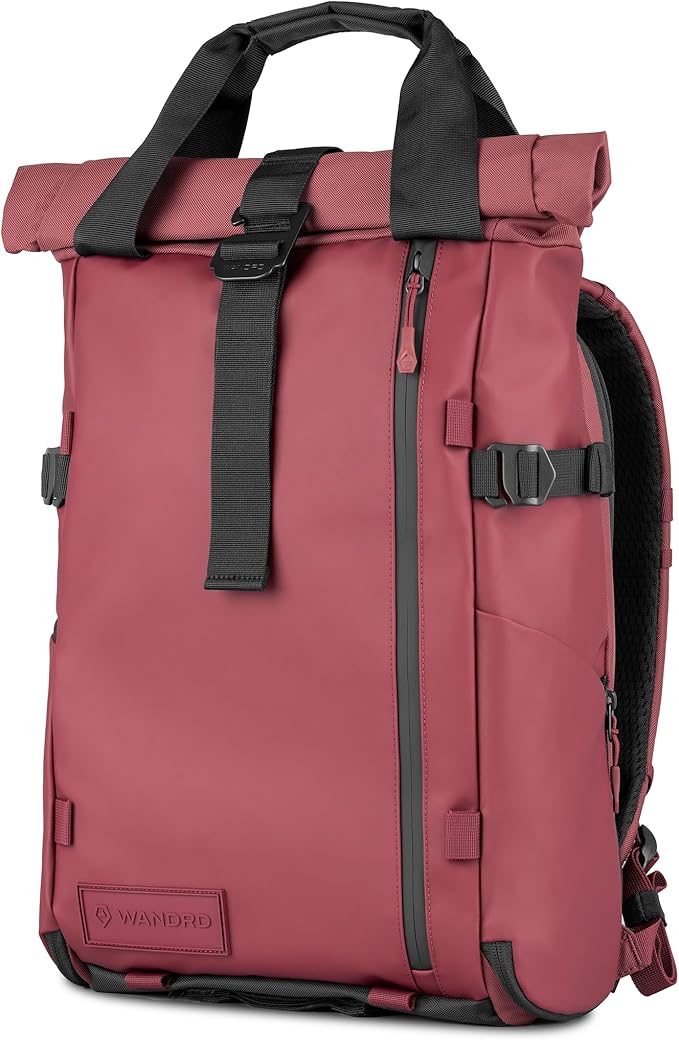 WANDRD All New PRVKE 21L V4: Weatherproof Travel and Camera Backpack, Everyday Carry Bag with Laptop Sleeve, Quick Side Access, Rolltop Expansion, Clamshell Opening – Versatile Photography Backpack